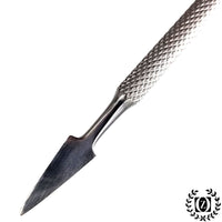 SET of 4 Pedicure Manicure Set. Nail Cuticle Spoon Pusher Remover Care Tool Salon Stainless Steel - Liberty Beauty Supply